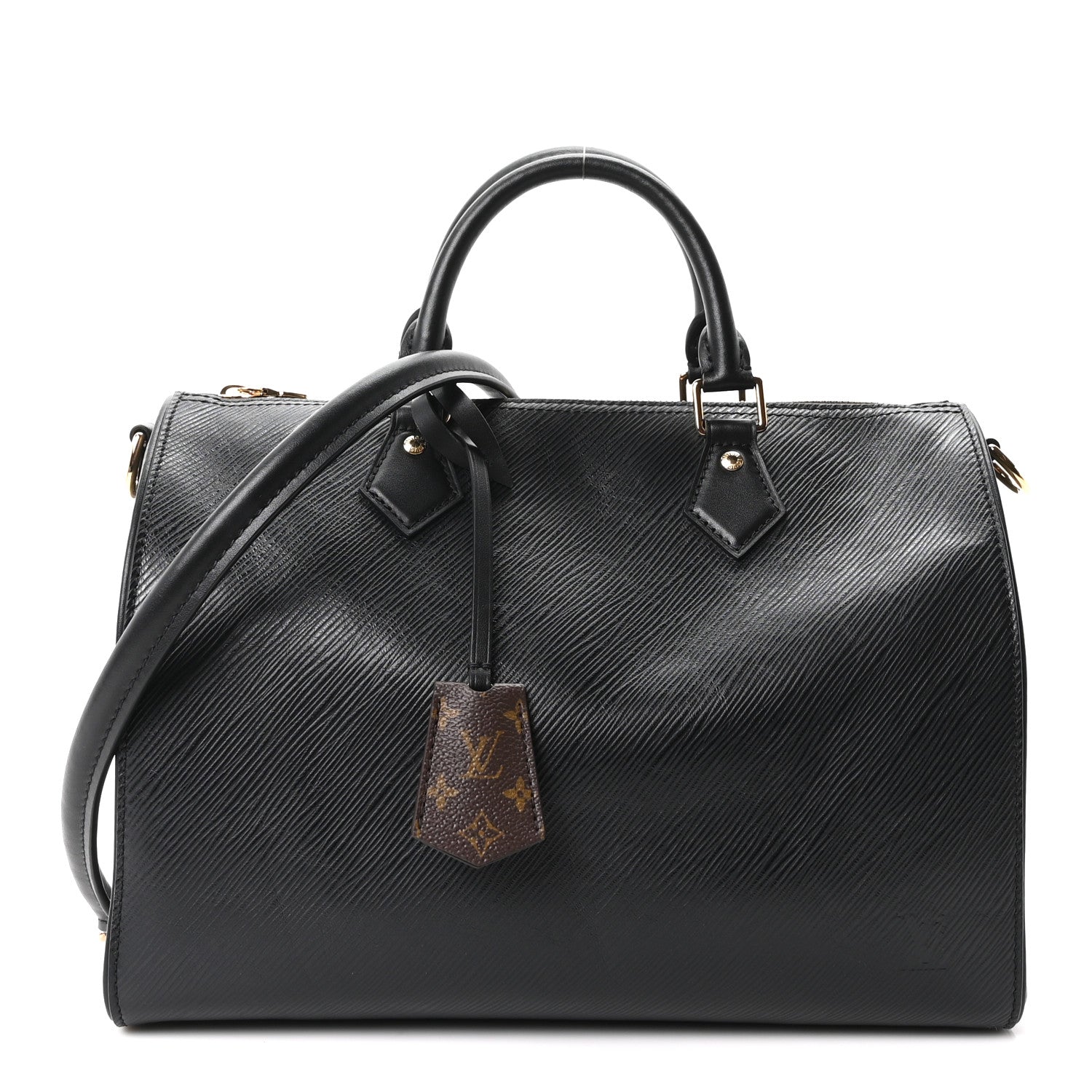 Louis Vuitton Epi Speedy Soft 30 Black 1 of 9