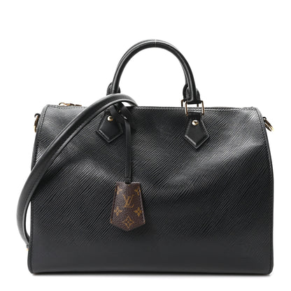 Louis Vuitton Epi Speedy Soft 30 Black 1 of 9