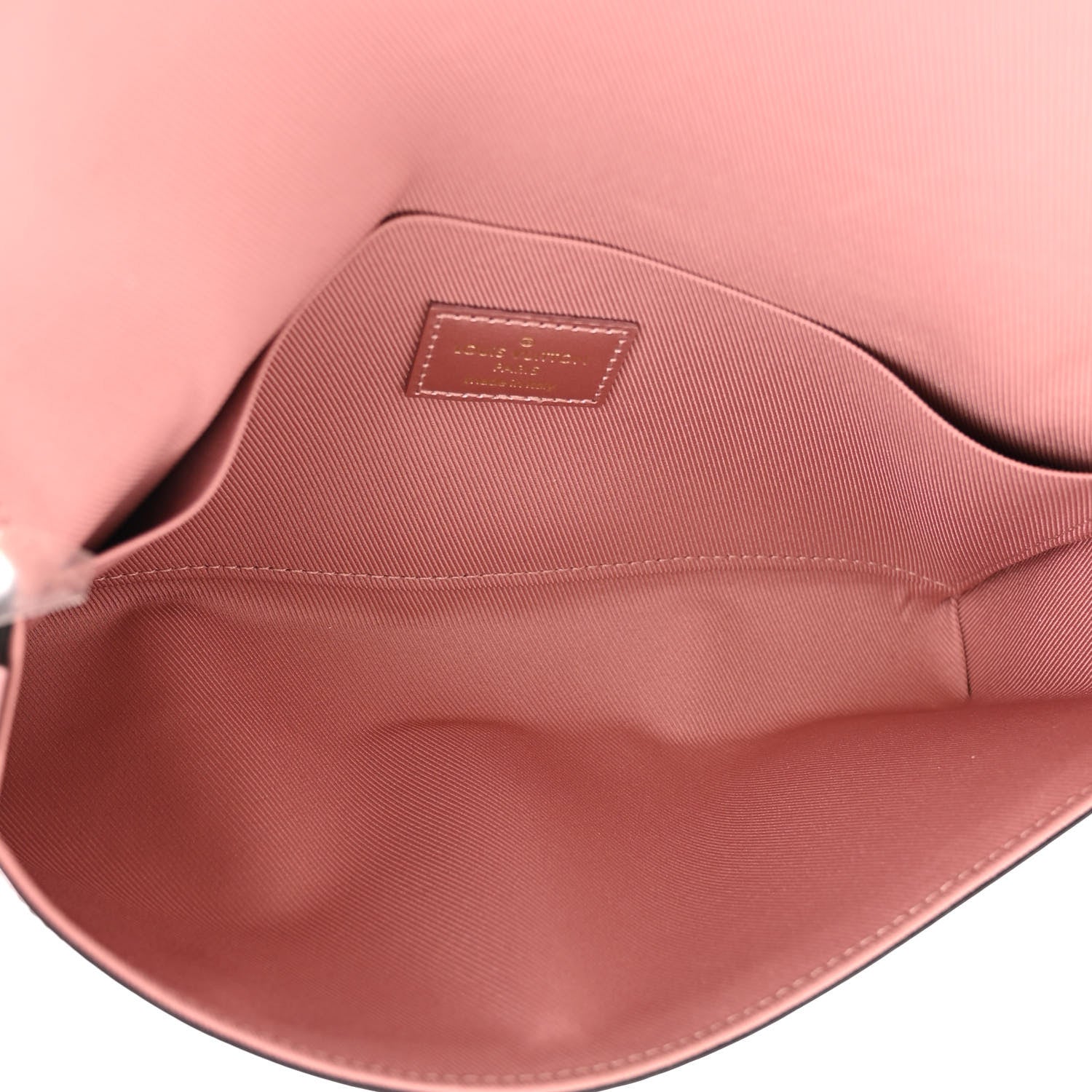 Louis Vuitton Vernis Pochette Felicie Chain Wallet Metallic Pale Pink 8 of 10