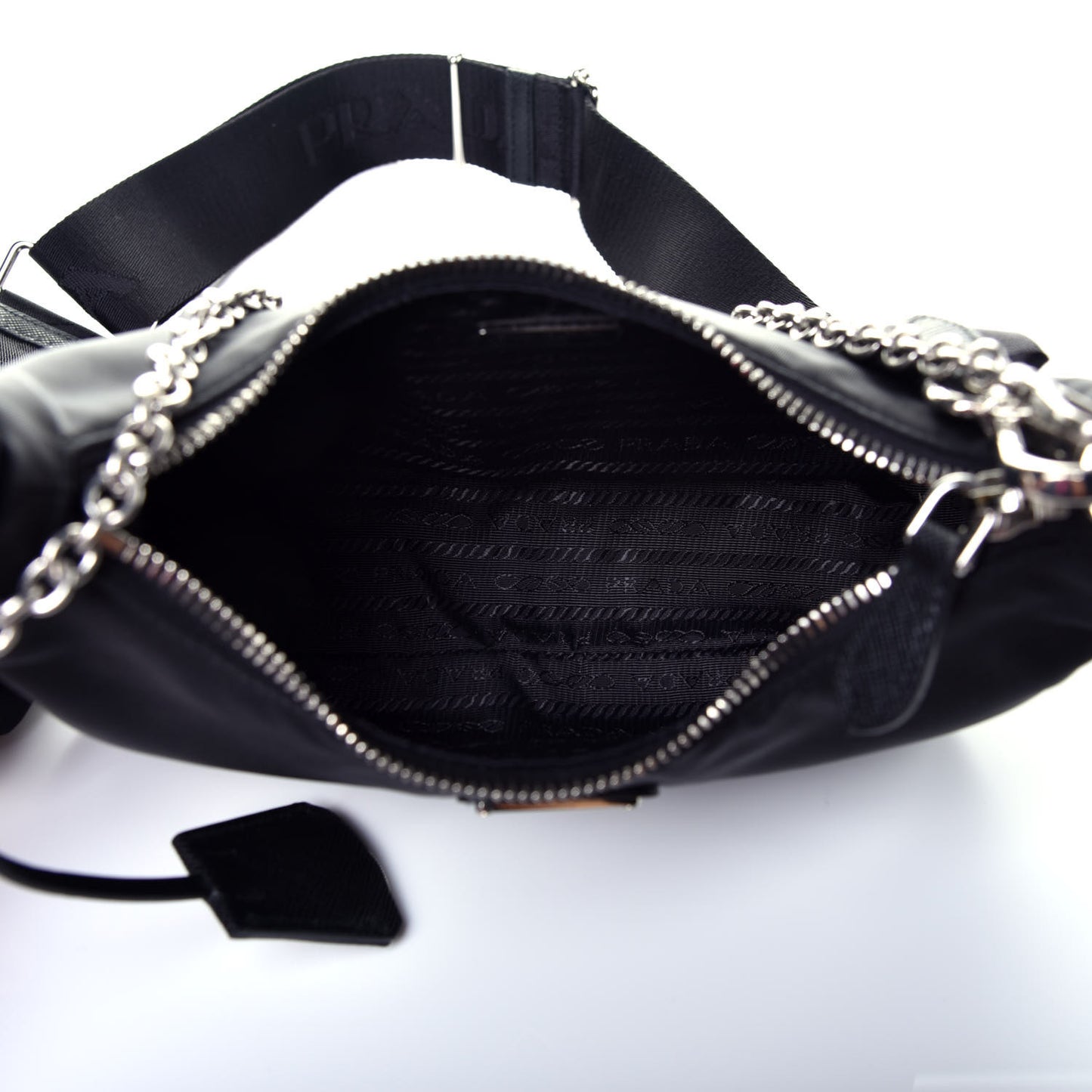 Nylon Re-Edition 2005 Shoulder Bag Black