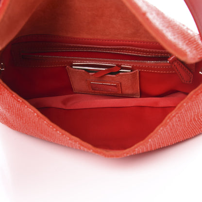 Fendi Beaded Baguette Papavero 5 of 12