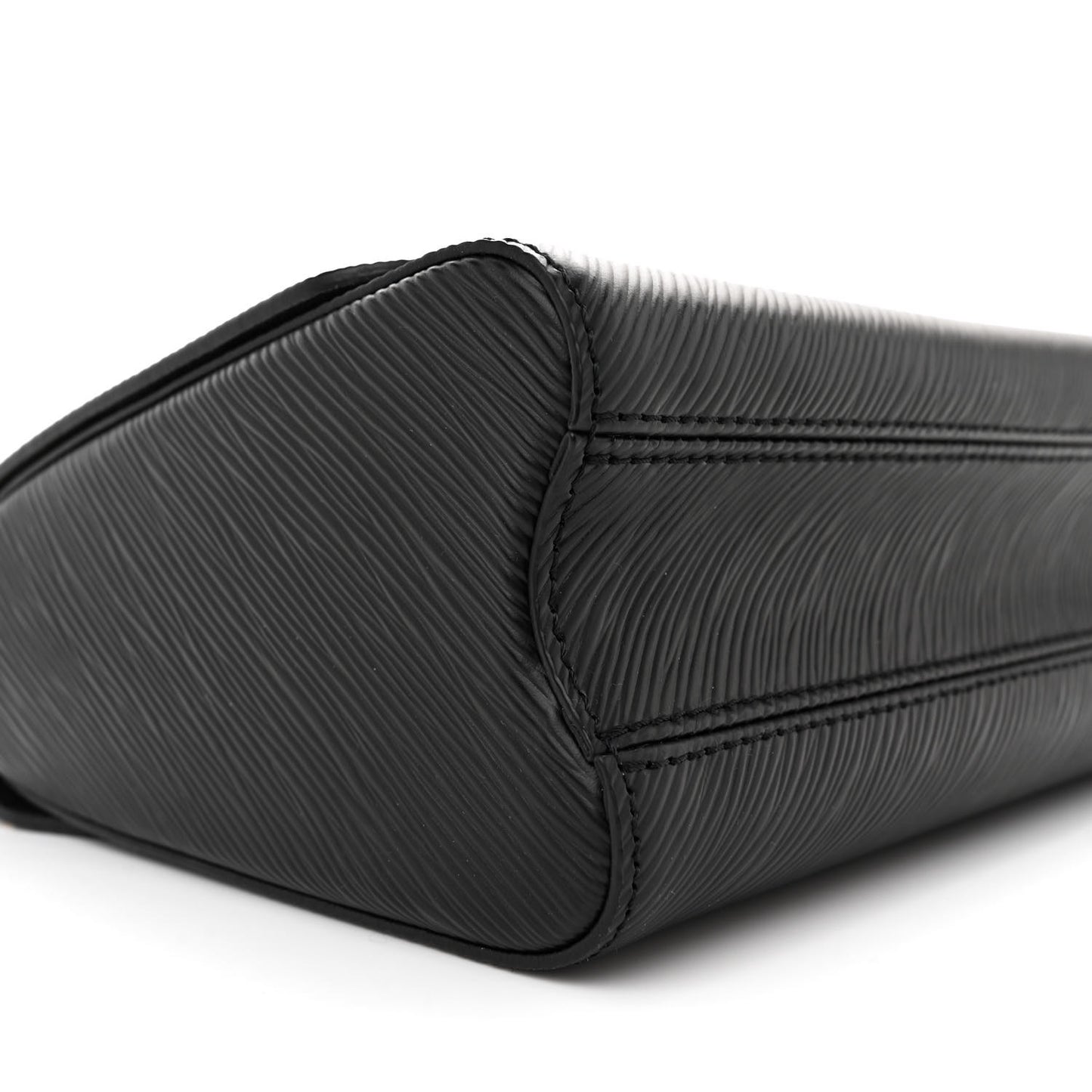 LOUIS VUITTON Epi Twist Shoulder Bag MM Black