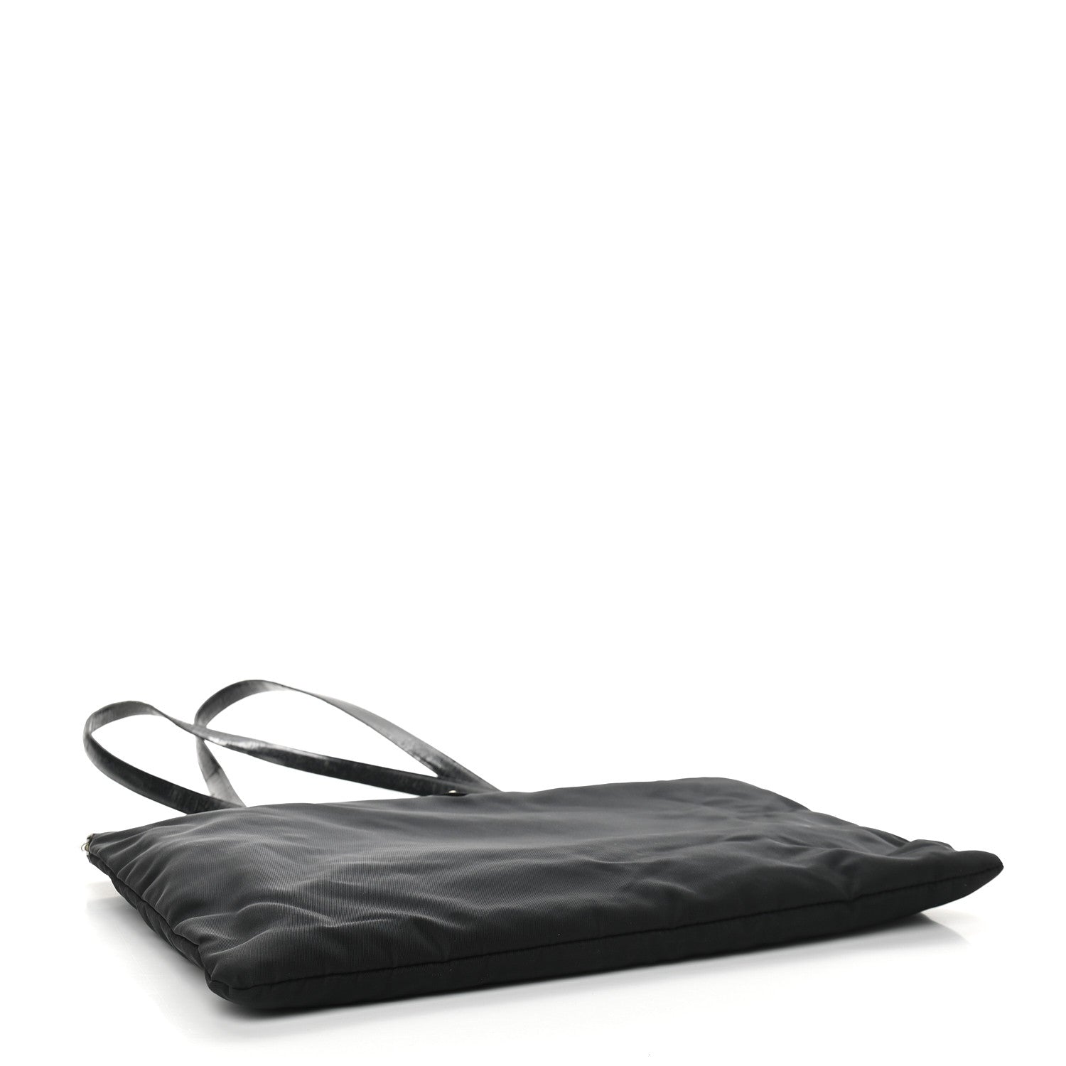Prada Tessuto Nylon Shoulder Bag Black 3 of 9