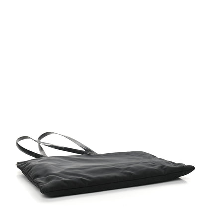 Prada Tessuto Nylon Shoulder Bag Black 3 of 9