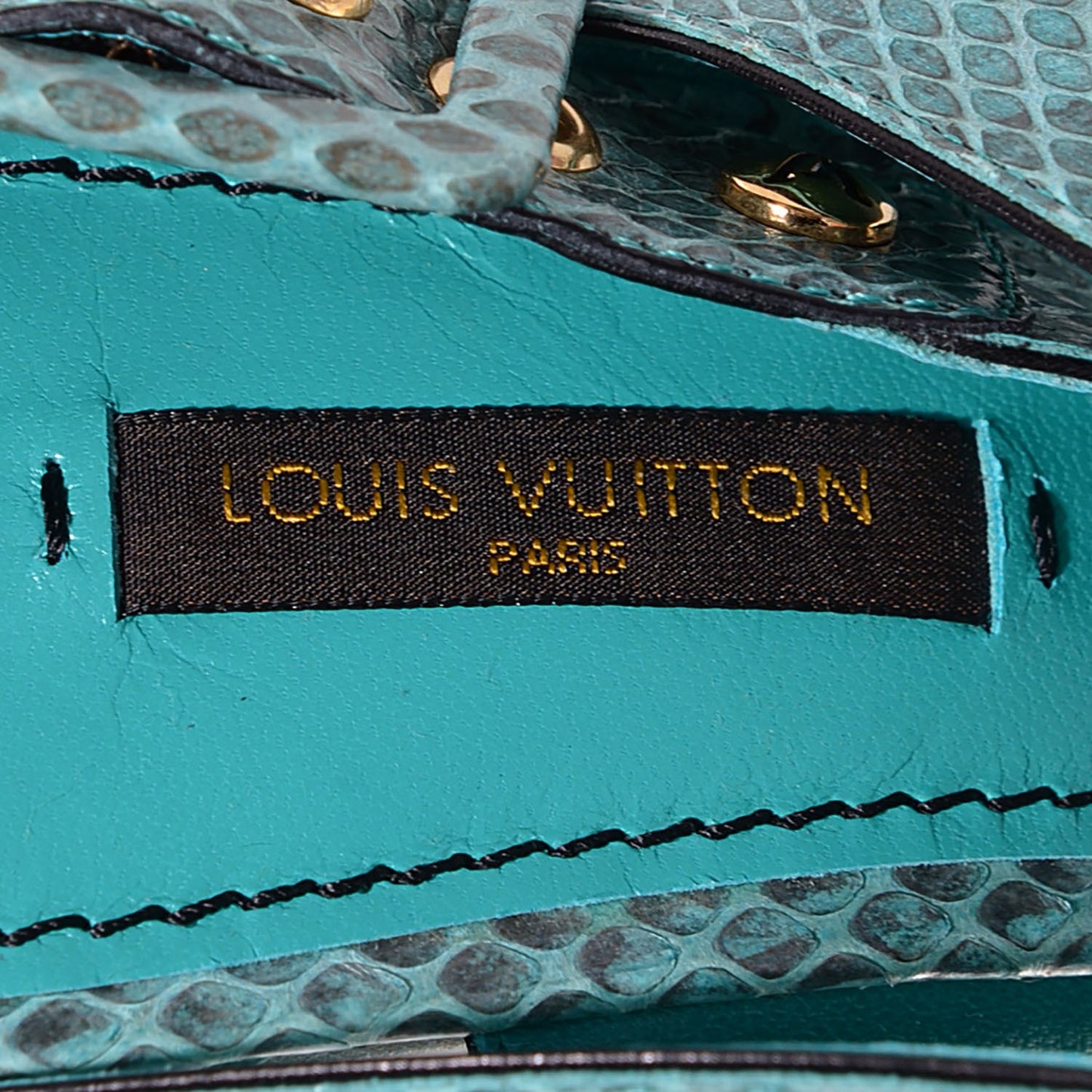 Python Wedges 39 Turquoise