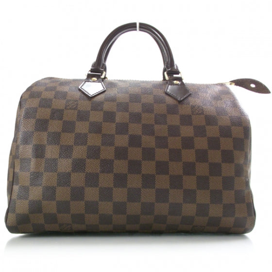 Louis Vuitton Damier Ebene Speedy 30 1 of 9