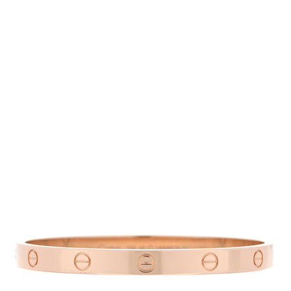 Cartier 18K Pink Gold LOVE Bracelet 18 1 of 6