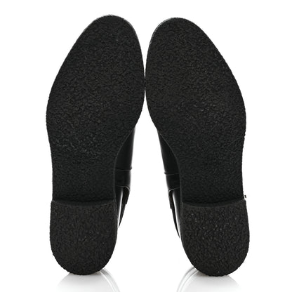 Hermes Heritage Calfskin Follow Ankle Boots 38 Black 6 of 12