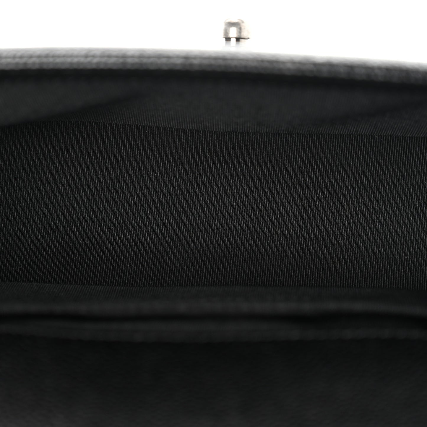 Caviar Quilted Small Boy Flap Black