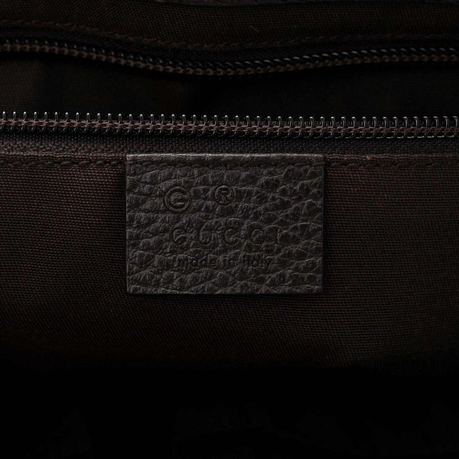 Gucci Monogram Flap Messenger Bag Beige Dark Brown 6 of 10