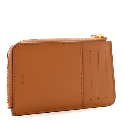 MCM Lauretos Card Case Oatmeal 3 of 7