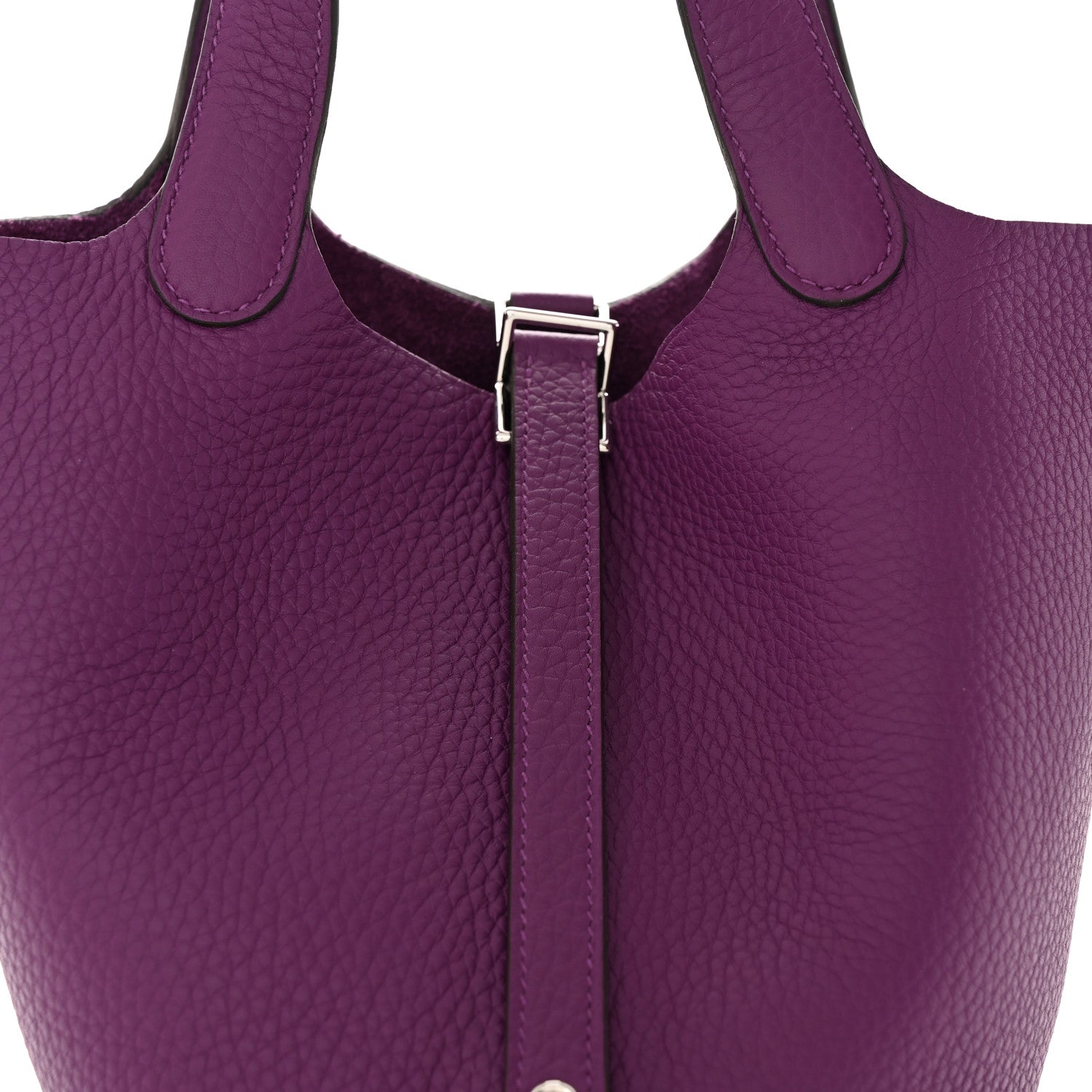 Hermes Taurillon Clemence Picotin Lock 18 PM Anemone 8 of 13