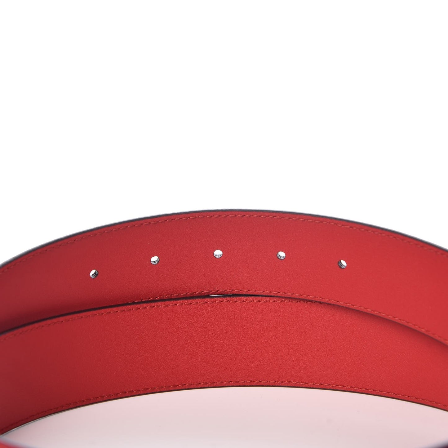 Guccissima Signature Interlocking G 37mm Belt 100 40 Hibiscus Red