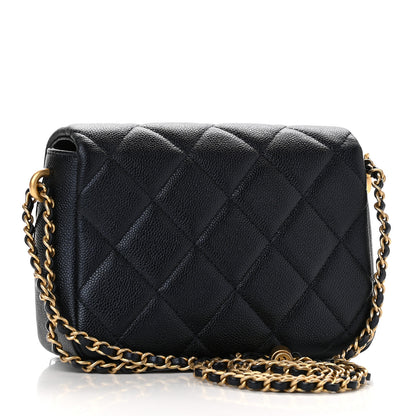 Chanel Iridescent Caviar Quilted Mini My Perfect Flap Black 3 of 9