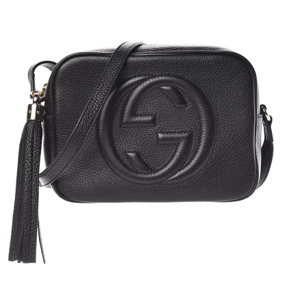 Gucci Pebbled Calfskin Small Soho Disco Bag Black 1 of 11