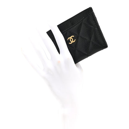 Chanel Caviar Quilted Card Holder Black 2 of 8