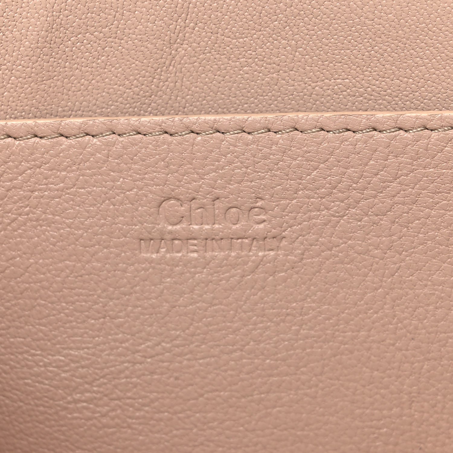 Chloe Nappa Medium Elle Chain Clutch Blush Nude 6 of 17