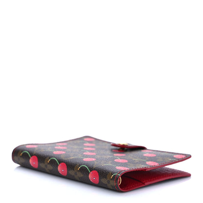 Louis Vuitton Monogram Cerises Small Ring Agenda Cover 4 of 10