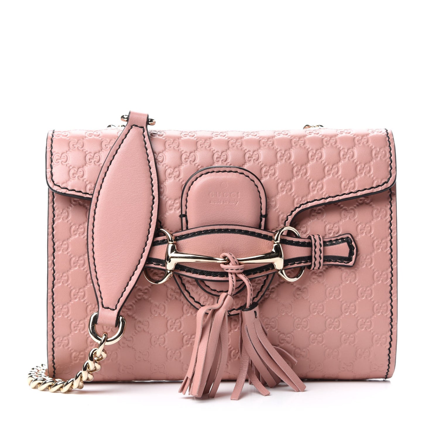 Microguccissima Mini Emily Shoulder Bag Soft Pink