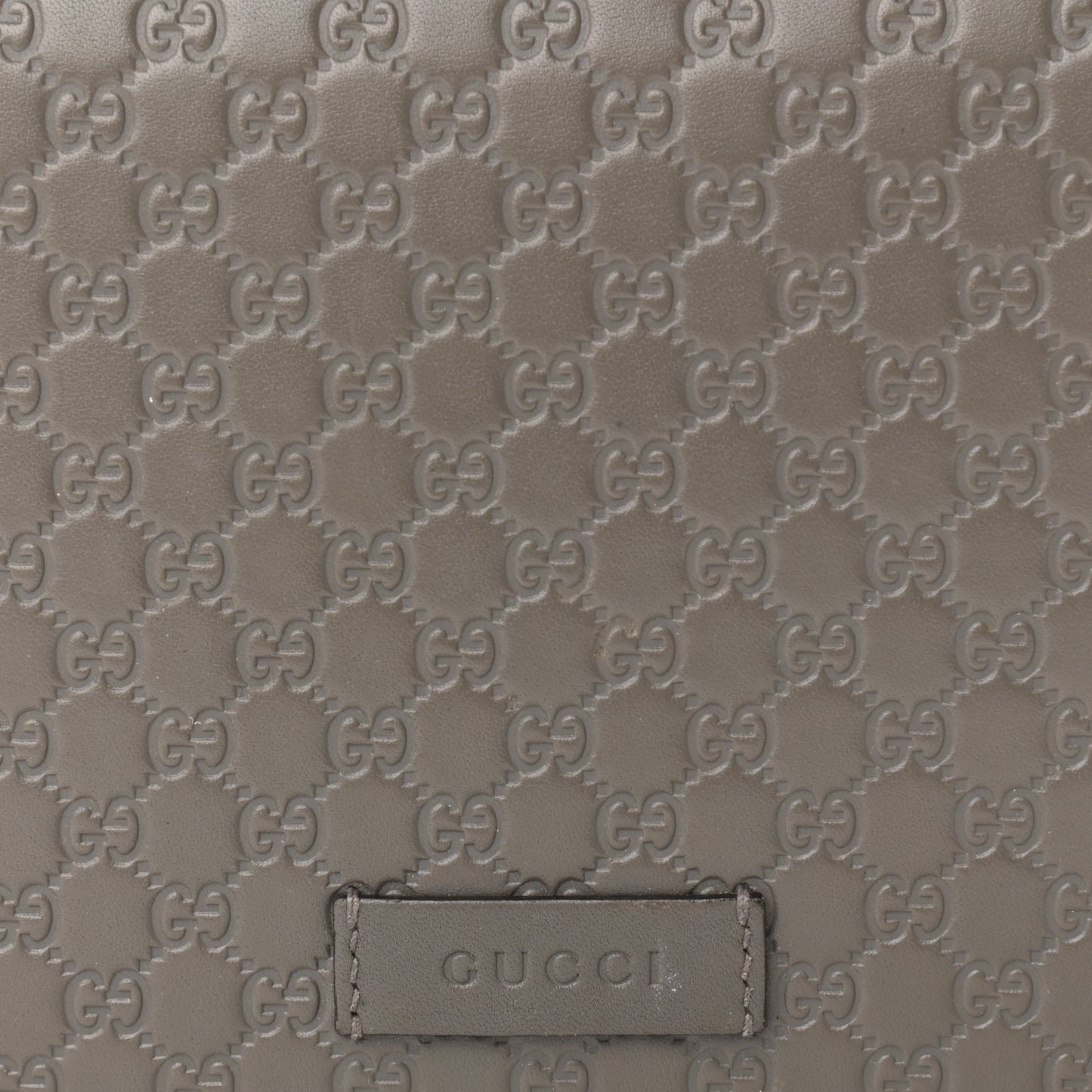 Soft Microguccissima Crossbody Wallet Loess