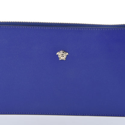 Versace Calfskin Medusa Wrist Pouch Purple 7 of 7
