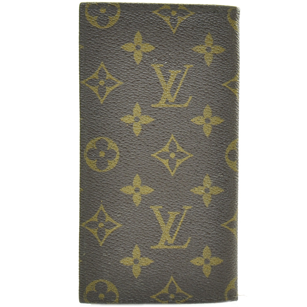 Monogram Pocket Agenda Cover Wallet