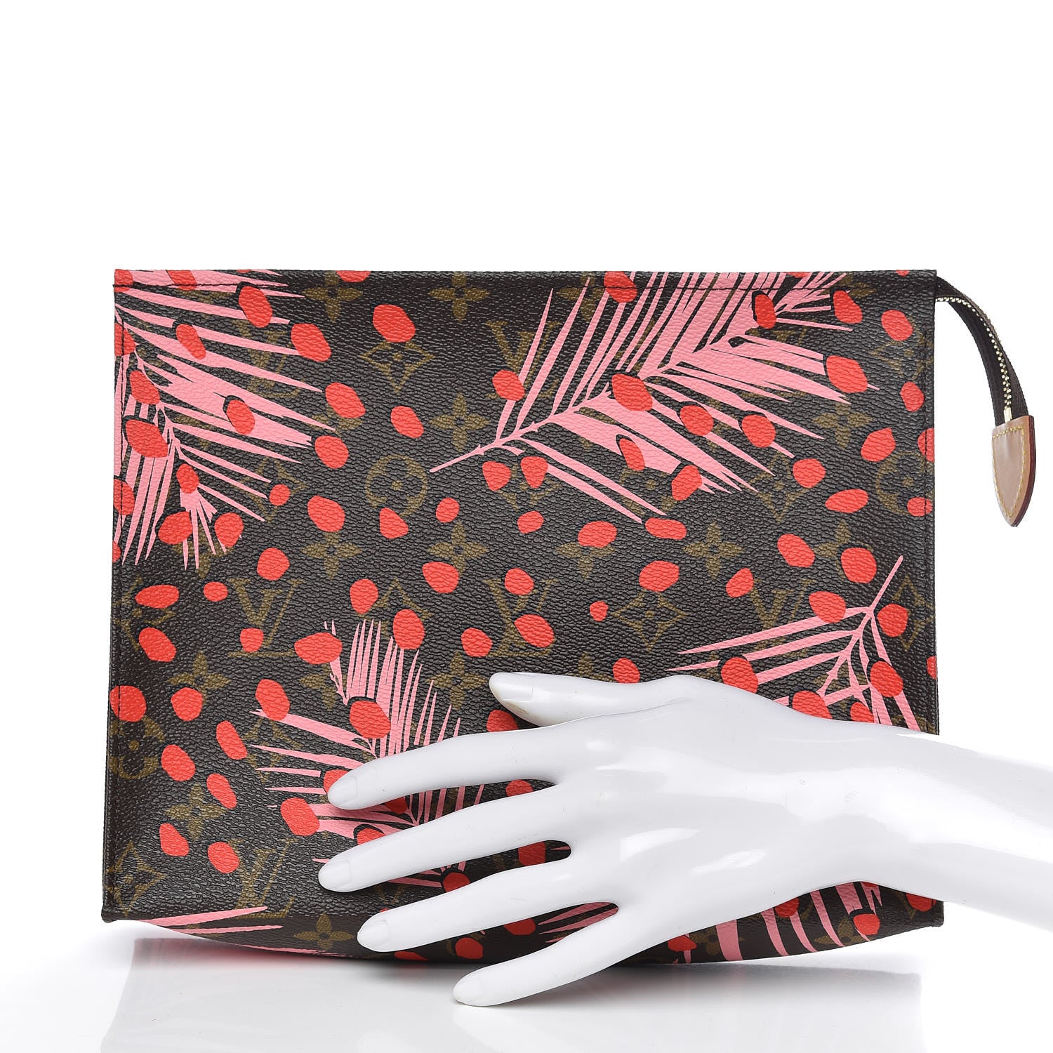 Louis Vuitton Monogram Jungle Dots Toiletry Pouch 26 Sugar Pink Poppy 2 of 9