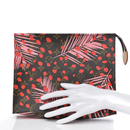 Louis Vuitton Monogram Jungle Dots Toiletry Pouch 26 Sugar Pink Poppy 2 of 9