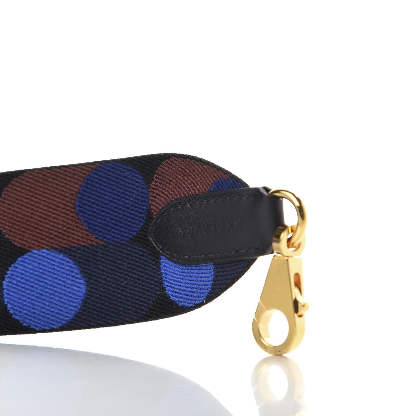 Toile Swift 50mm Sangle Flipperball Shoulder Strap Black Bleu Saphir