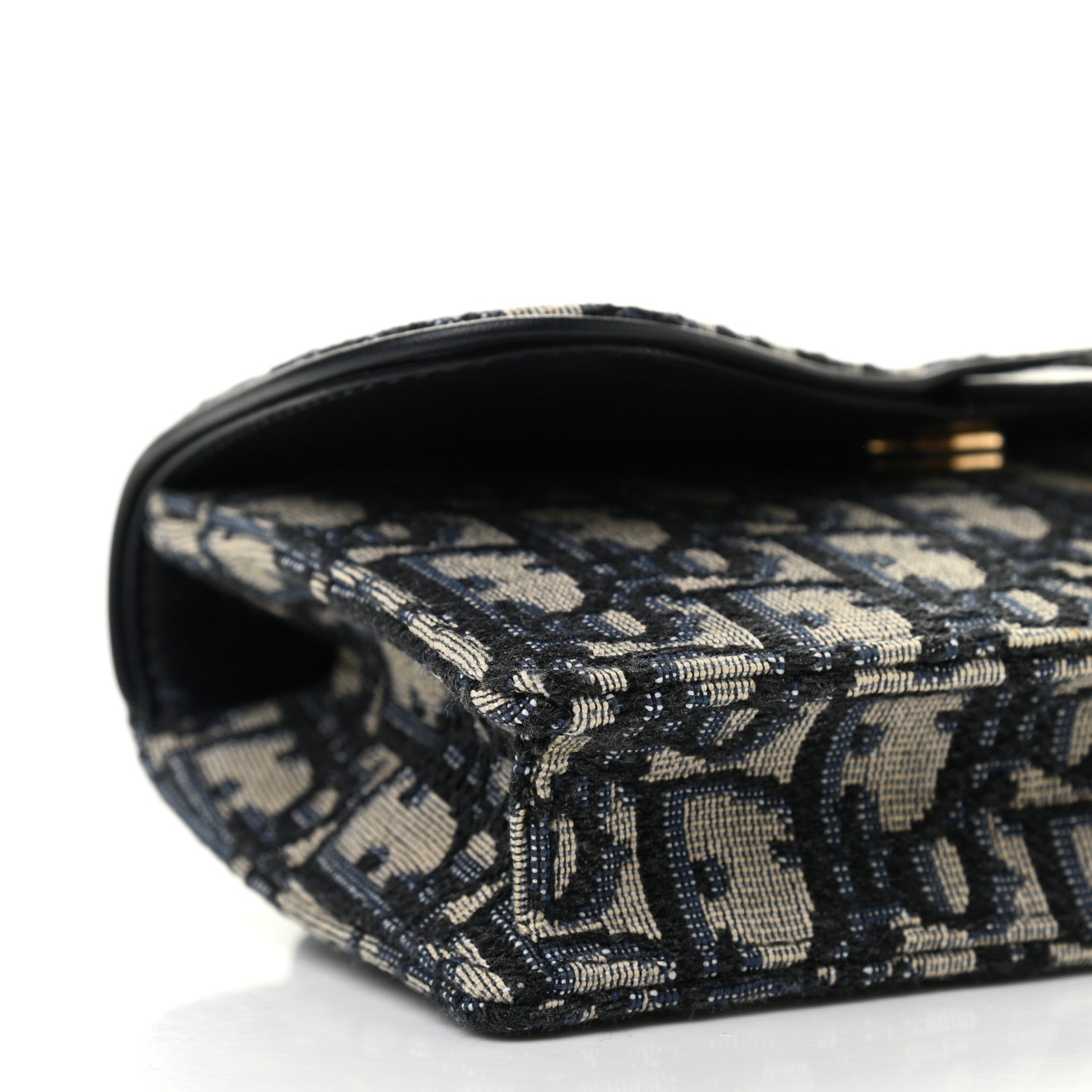 Christian Dior Oblique Saddle Belt Bag Blue 7 of 11