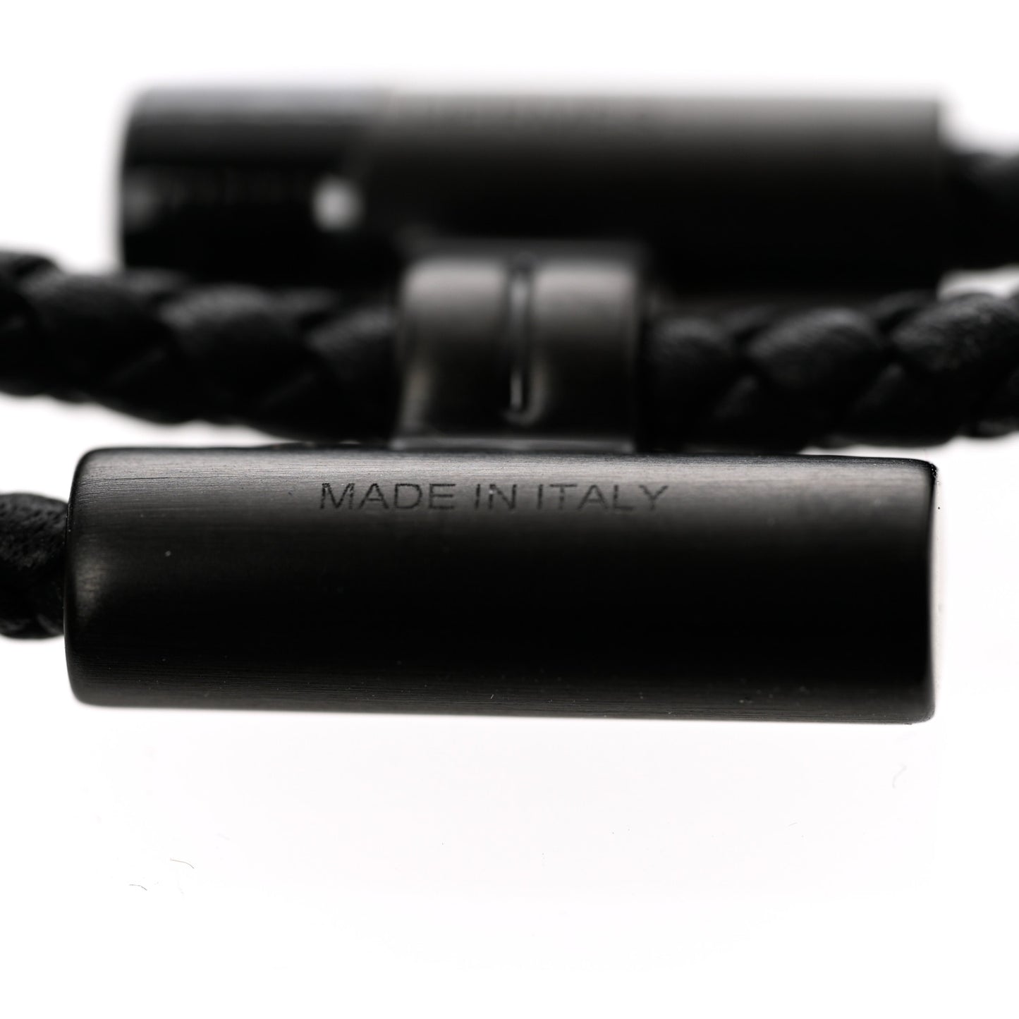 Swift Double Wrap Cord Tournis Tresse Bracelet T4 Black