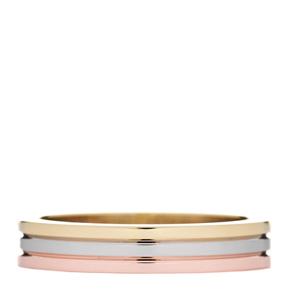 Cartier 18K Pink White Yellow Gold 3.5mm Vendome Louis Cartier Wedding Band Ring 50 5.25 3 of 6