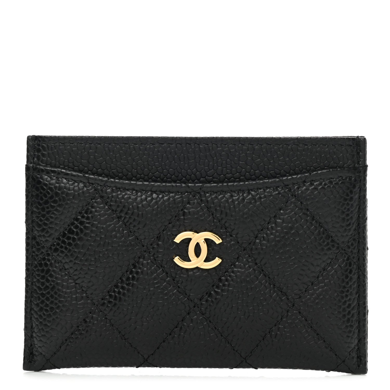 Chanel Caviar Quilted Card Holder Black 1 of 9