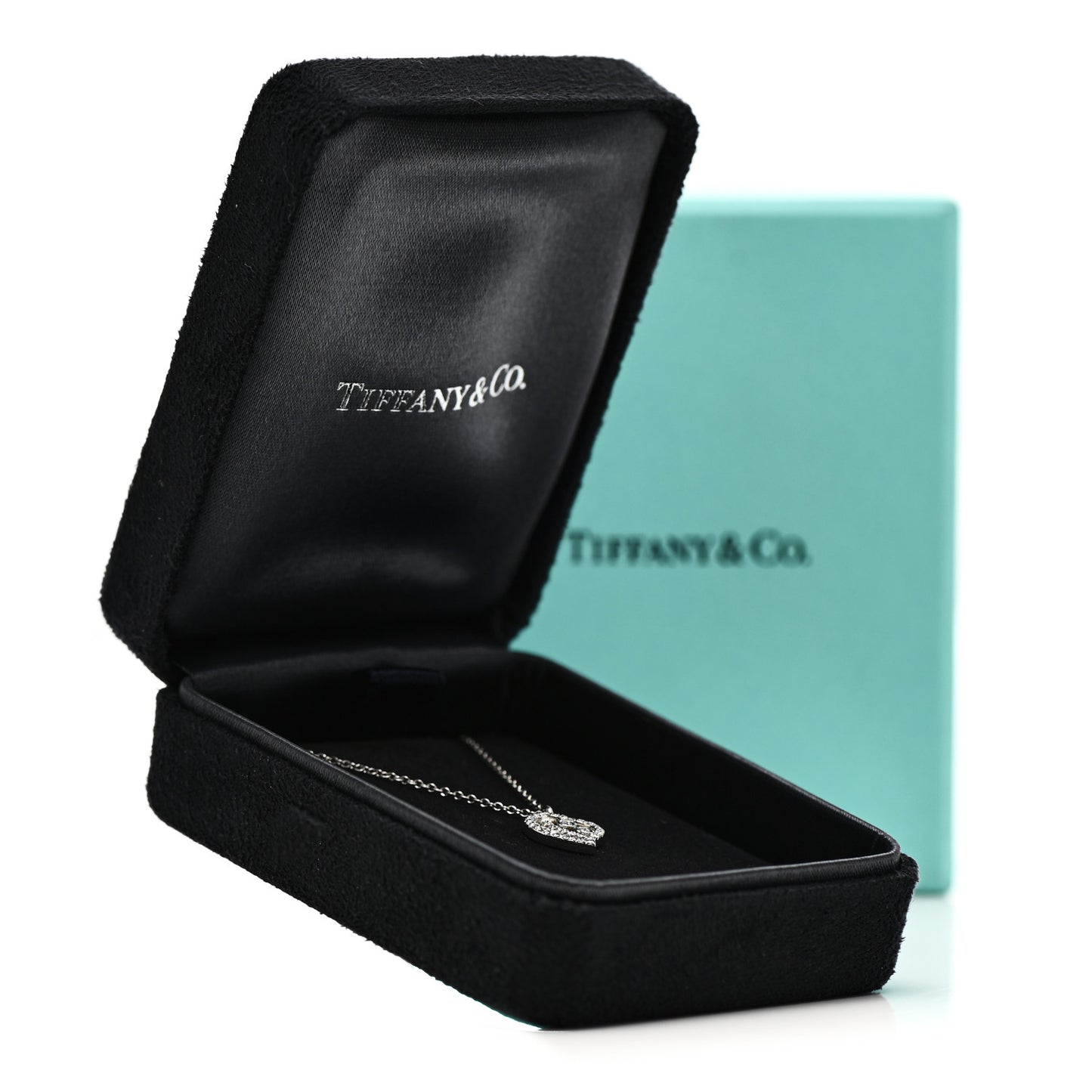 Platinum Diamond Enchant Heart Pendant Necklace