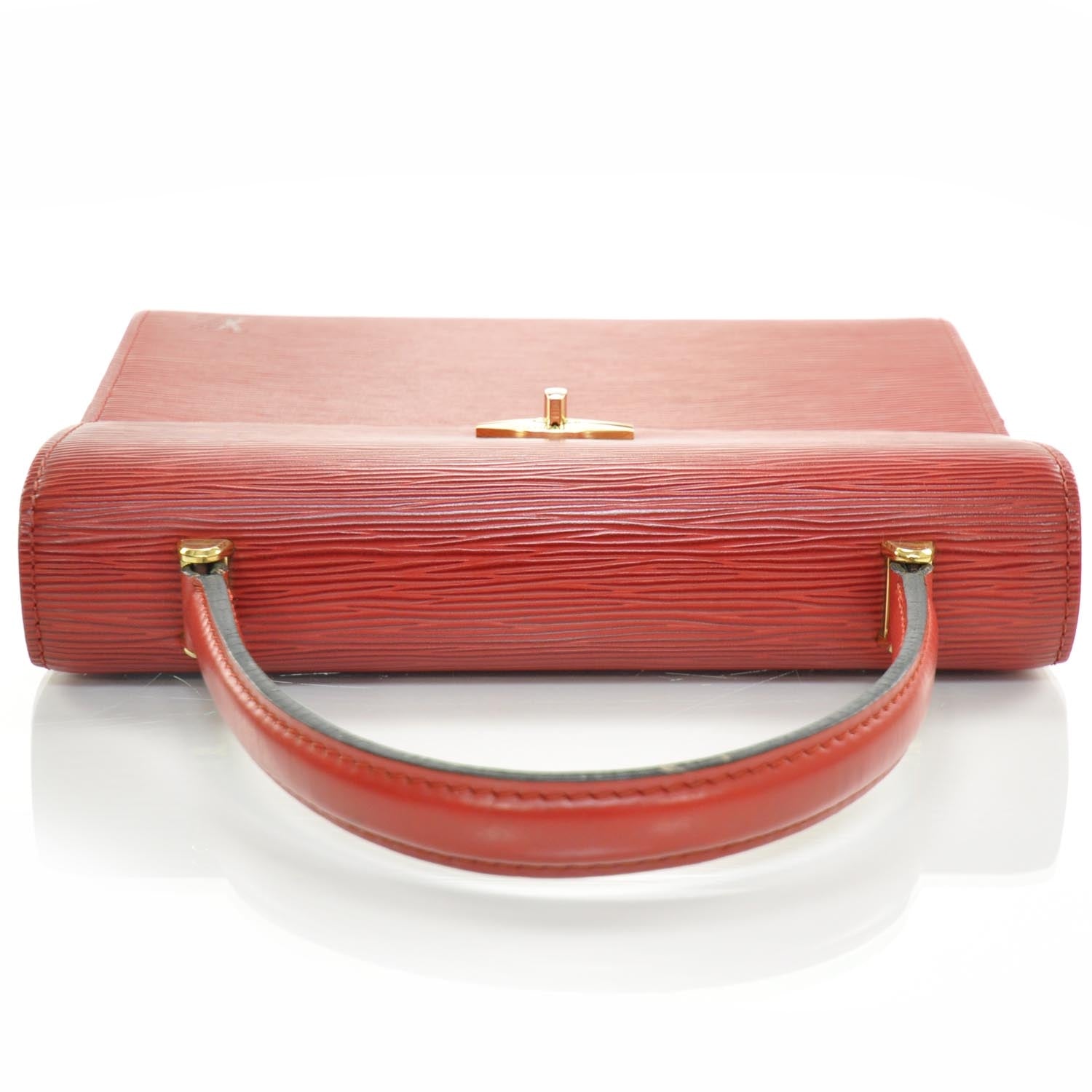 Louis Vuitton Epi Malesherbes Red 7 of 9