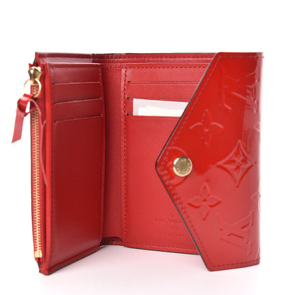 Louis Vuitton Vernis Victorine Wallet Cherry 5 of 10