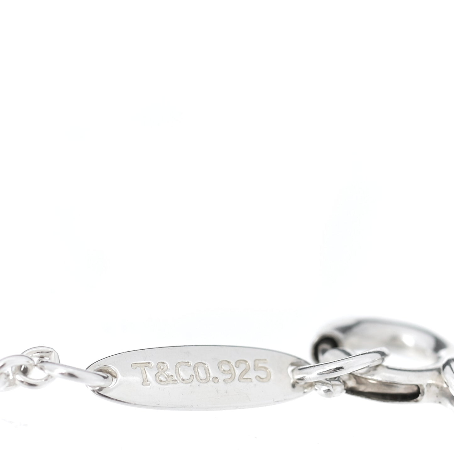 Sterling Silver Elsa Peretti Five Station Teardrop Bracelet