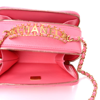Chanel Caviar Quilted Pick Me Up Mini Vanity Case 6 of 13