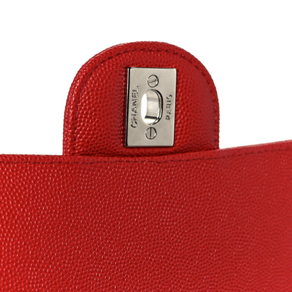 Chanel Caviar Quilted Mini Rectangular Flap Red 6 of 11