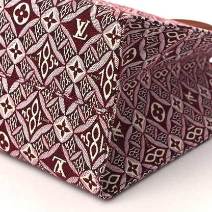 Louis Vuitton Jacquard Since 1854 Onthego GM Bourdeaux 9 of 9