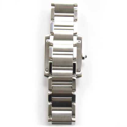 Cartier Stainless Steel 25mm Tank Francaise Quartz Watch 4 of 6