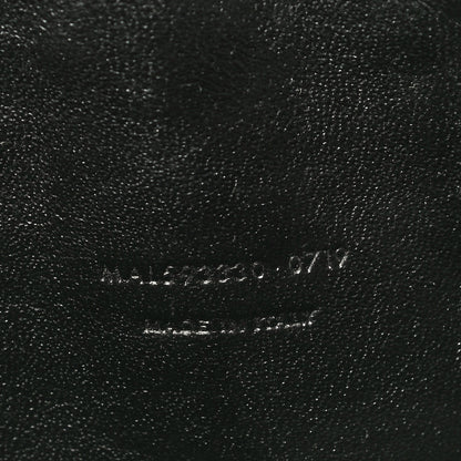 Saint Laurent Grain De Poudre Matelasse Monogram Mini Lou Camera Bag Black 7 of 11