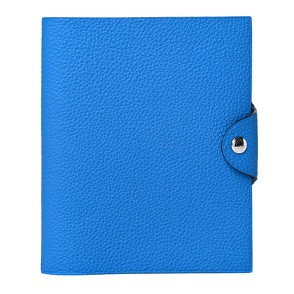 Hermes Togo Ulysse PM Notebook Cover Bleu Zanzibar 1 of 9