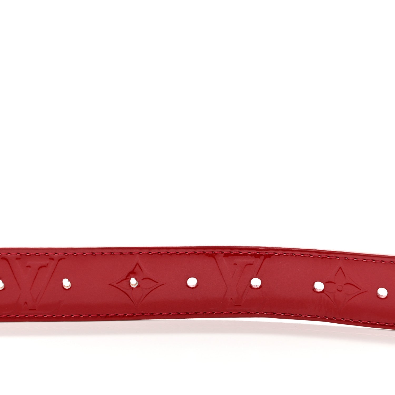 Louis Vuitton Vernis Ceinture 30mm Belt 90 36 Rouge 6 of 7