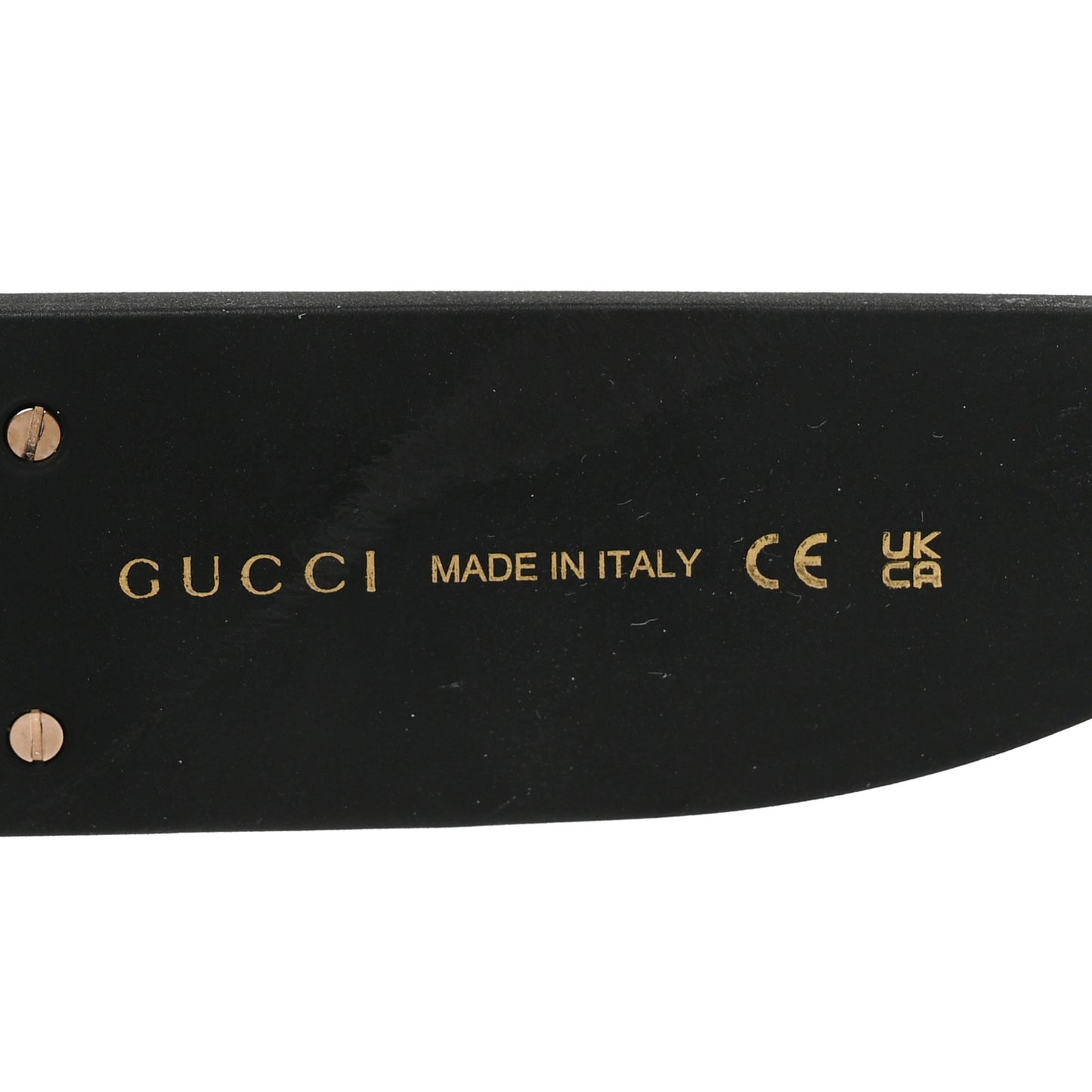 Square Frame GG0102S Sunglasses Glitter Black