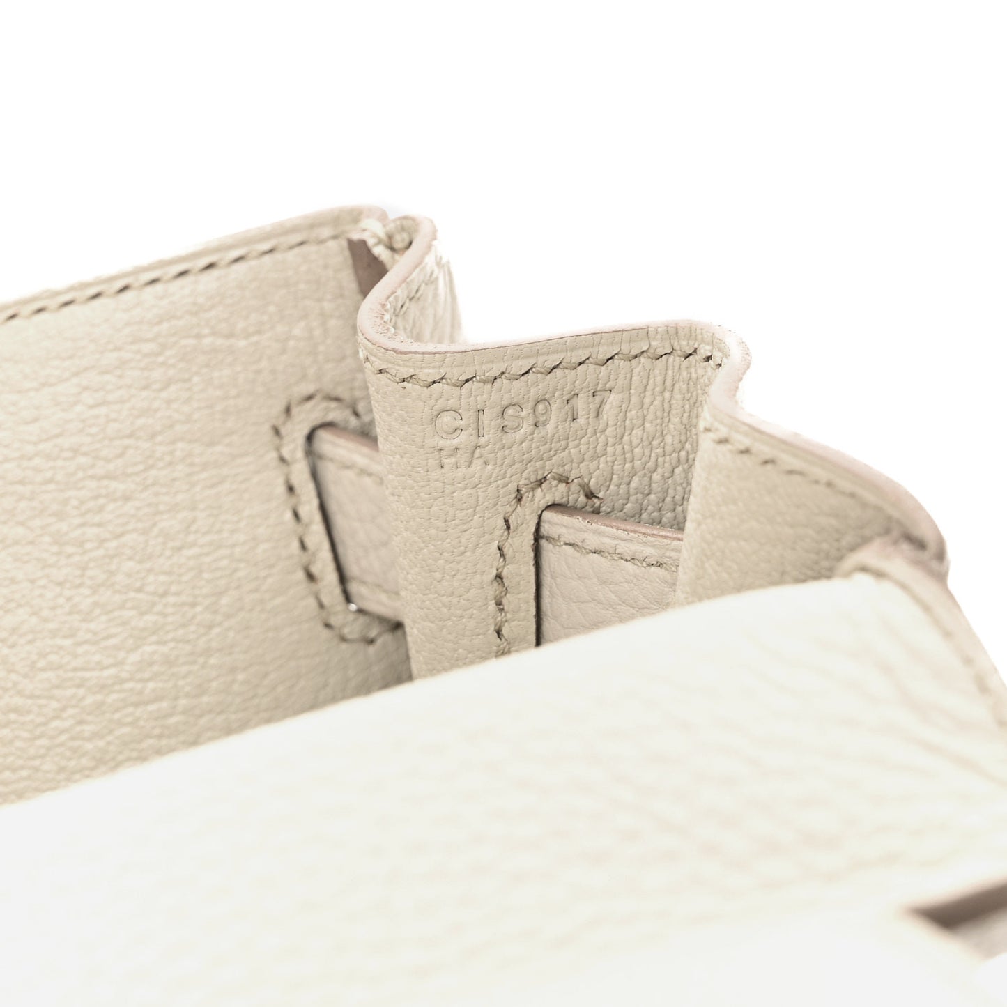 Togo Matte Alligator Kelly Retourne Touch 28 Beton