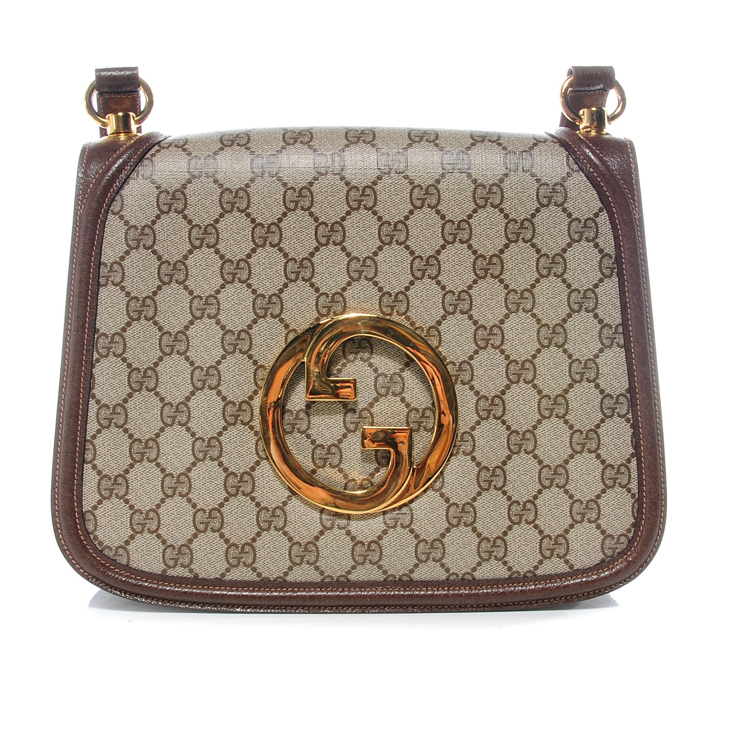Monogram GG Shoulder Bag Brown