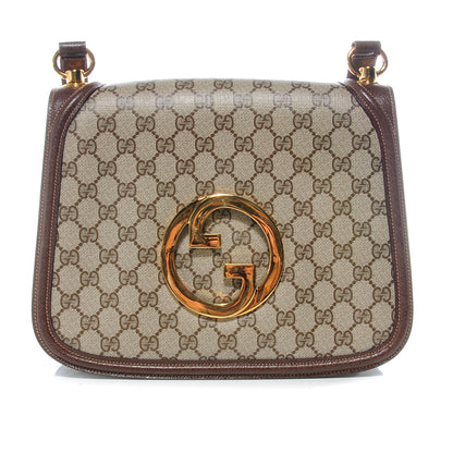 Gucci Monogram GG Shoulder Bag Brown 1 of 6