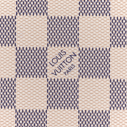 Louis Vuitton Damier Azur Clemence Wallet Rose Ballerine 8 of 8