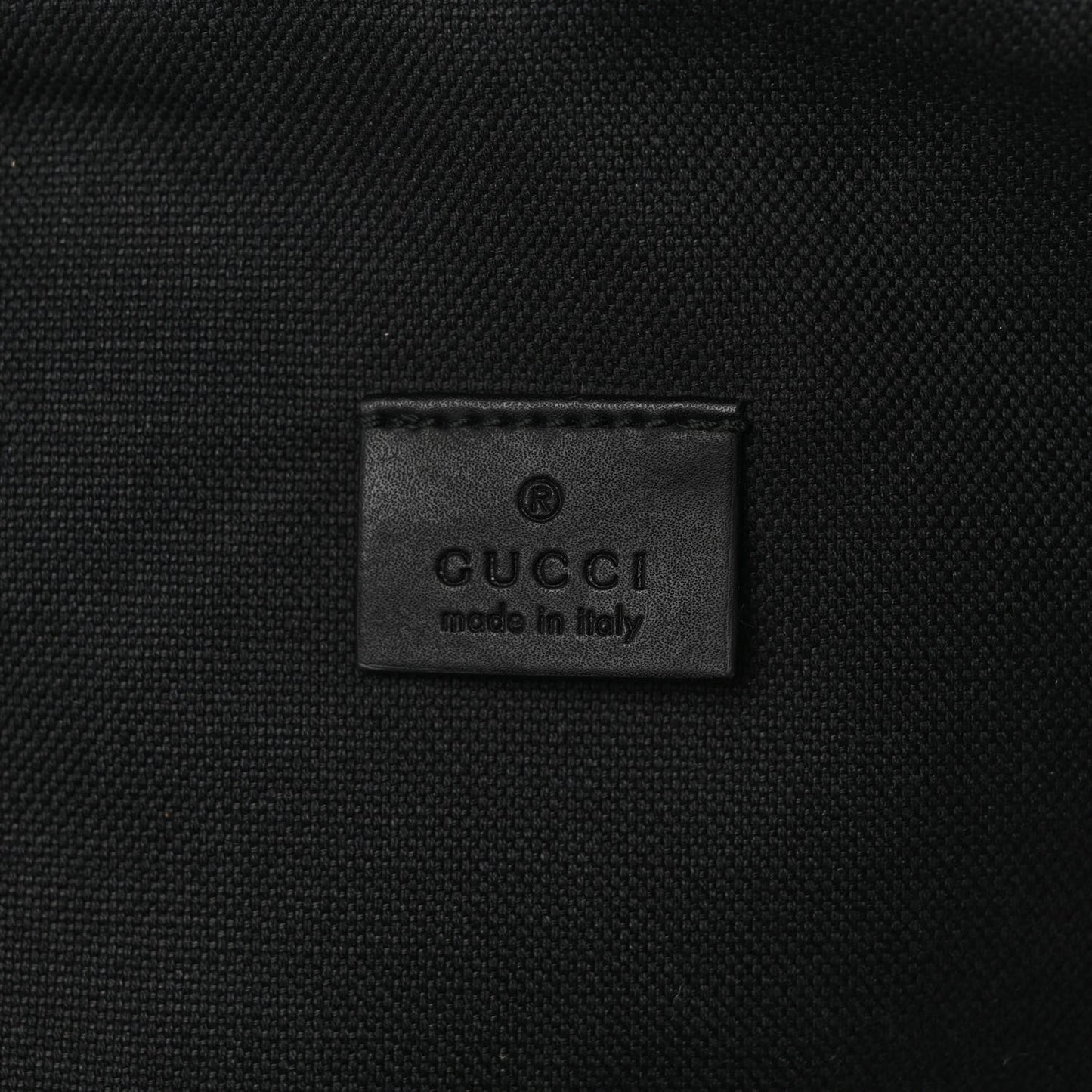 GG Supreme Monogram Web Belt Bag Black Grey